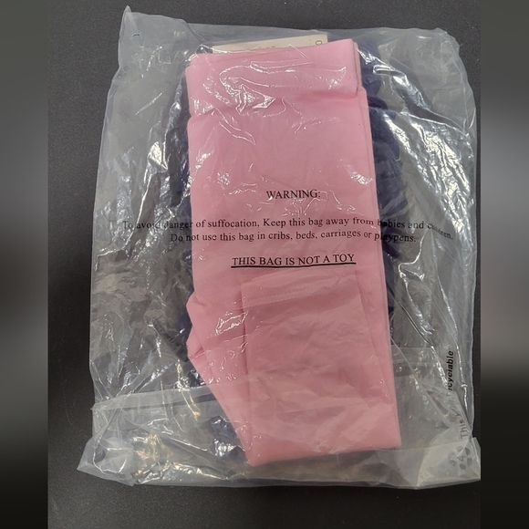 Size 0-3 Months | Cat & Jack Baby Girl Blue And Pink Tights - Picture 7 of 8